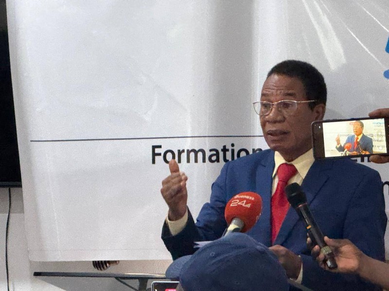 Prof N’zi Kouassi Eugène, président de l’Anopaci  (Bavane)