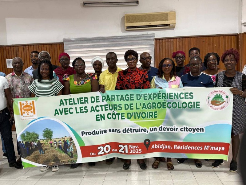 Les paysan instruits sur les métthodes de l'agroécologie (Photo Bavane)