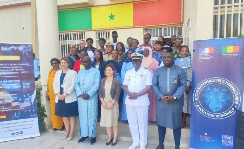 Les auditrices de cette troisième formation du projet ‘’Safe Port 2’’, sont issues de huit pays d’Afrique de l’Ouest. (Photo DR)