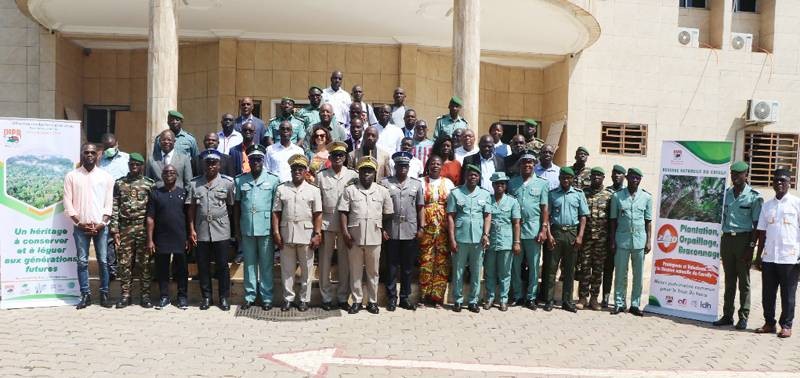 Les participants se sont accordés sur la nécessité d’œuvrer en synergie pour une protection durable du Pnt et de la Rnc. (Ph: Dr)