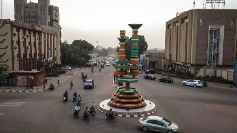  Vue aérienne de Ouagadougou au Burkina Faso. AFP - OLYMPIA DE MAISMONT 
