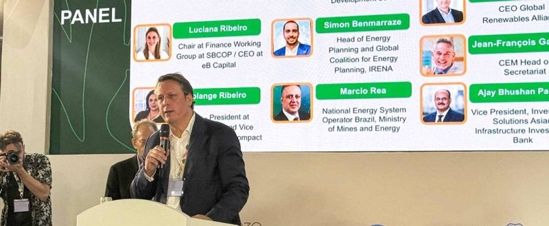 Daniel Schroth, directeur du département des énergies renouvelables et de l’efficacité énergétique de la Banque africaine de développement, a souligné les besoins considérables de l’Afrique en matière de transport et de stockage.(Ph:DR)