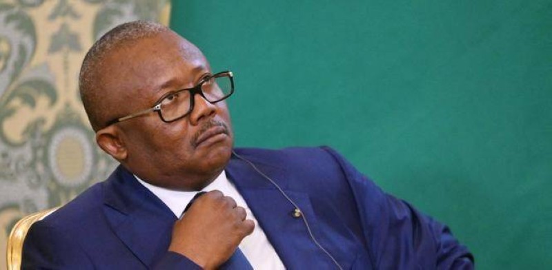 Le président bissau-guinéen, Umaro Sissoko Embalo