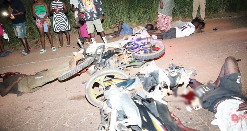Les victimes de l'accident sont dans un état alarmant. (Ph: Sébastien Kouassi)
