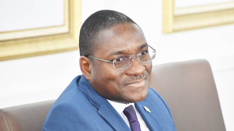 Sob Esmel Lambert, chargé d’affaires de l'ambassade de Côte d'Ivoire en Guinée. (Ph: Dr)