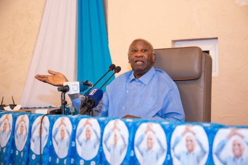 Laurent Gbagbo, président du PPA-CI. (dr)