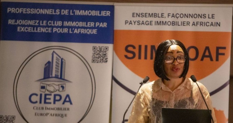 Sidonie N'GUESSAN ( présidente du CIEPA)