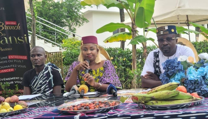 Julia Zamblé-Ballé l’initiatrice du Brunch des Tchansi a donné le lancement de la 3è édition prévue du 11 au 13 décembre 2025 à la Riviera Palmeraie.
