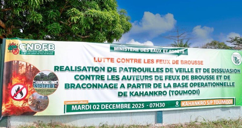 Lutte contre les feux de brousse
