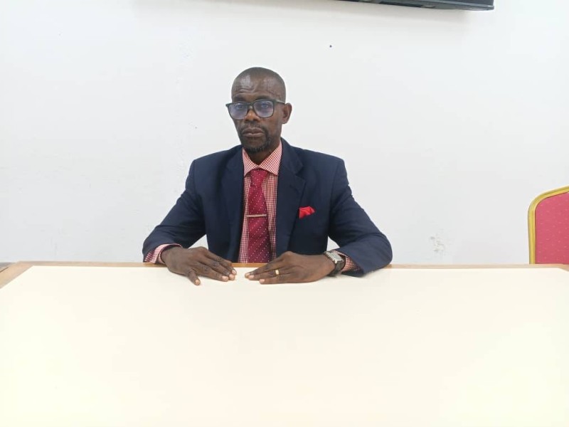 Le directeur général de 3e Dimension Communication, Georges Kablan. (Ph: FY)
