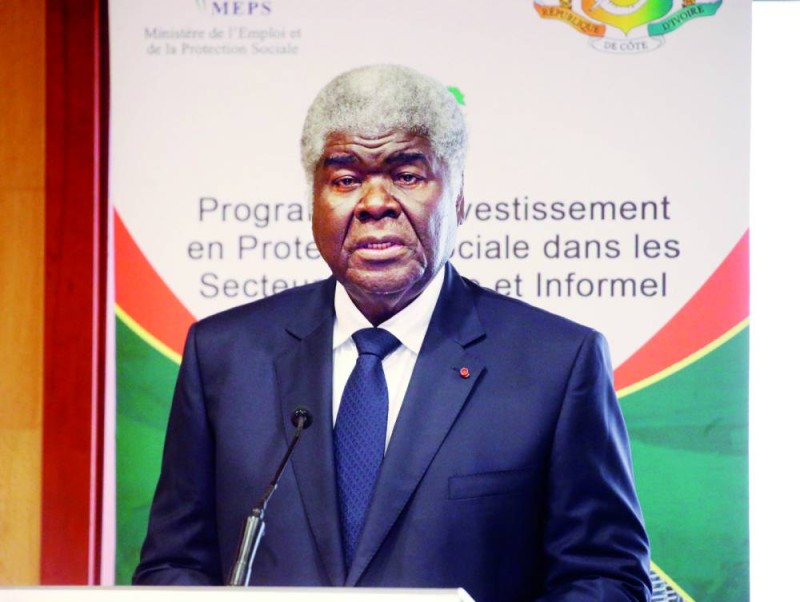 Le Premier ministre ivoirien Robert Beugré Mambé. (Ph: Sébastien Kouassi)