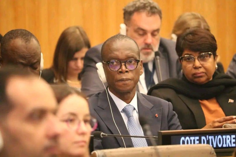 Épiphane Zoro Bi Ballo a présenté les progrès significatifs réalisés par le pays en matière de gouvernance, de transparence et de lutte contre la corruption. (Ph: Dr)