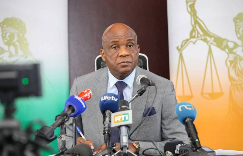 Le procureur de la République près le Tribunal de Première Instance d’Abidjan. (Ph: Dr)