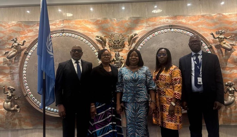 La délégation ivoirienne était conduite par Son Excellence Mme Amani Sara, Ambassadrice de Côte d’Ivoire au Royaume-Uni.