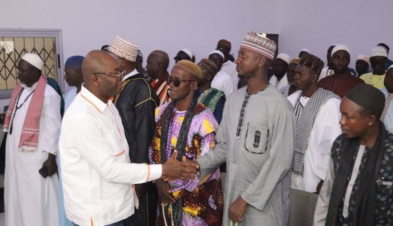 Les guides religieux bénissent la candidature de TIEMOKO MEYLIET KONE.