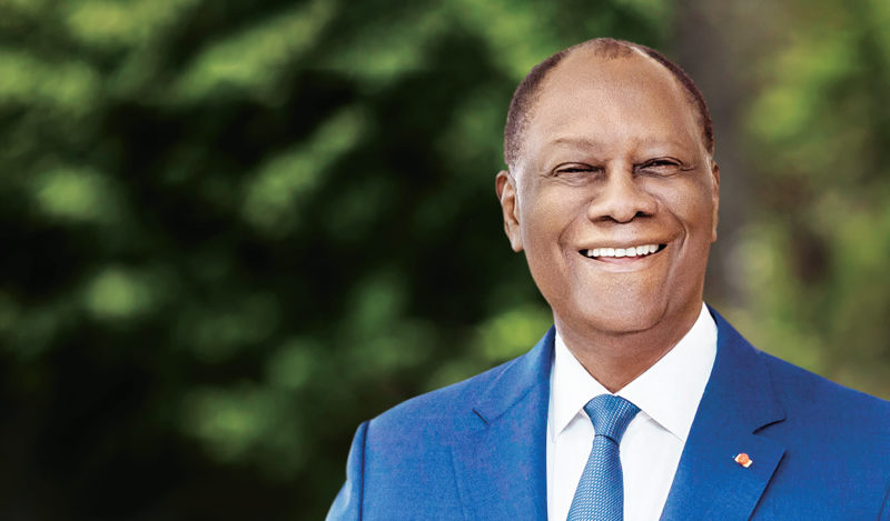 Le Président ivoirien Alassane Ouattara.