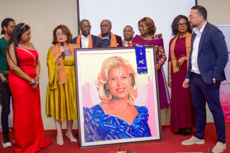 La Première dame Dominique Ouattara a remporté le Super grand prix. (Ph: Dr)