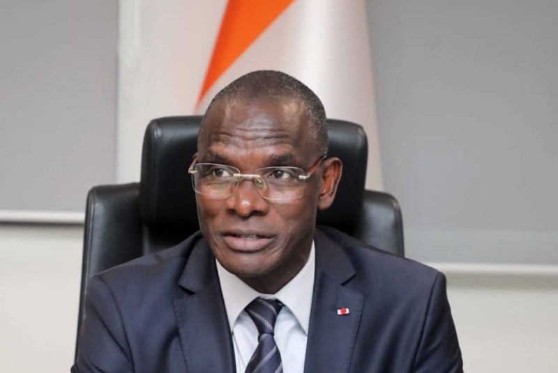 Vagondo Diomandé, ministre de l’Intérieur et de la Sécurité.