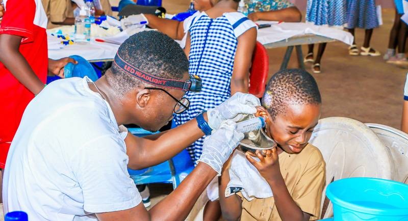 Au 2e jour des Journées, 1500 élèves ont été dépistés de la surdité au groupe scolaire Sinzibo de Yamoussoukro. (Ph: Dr)