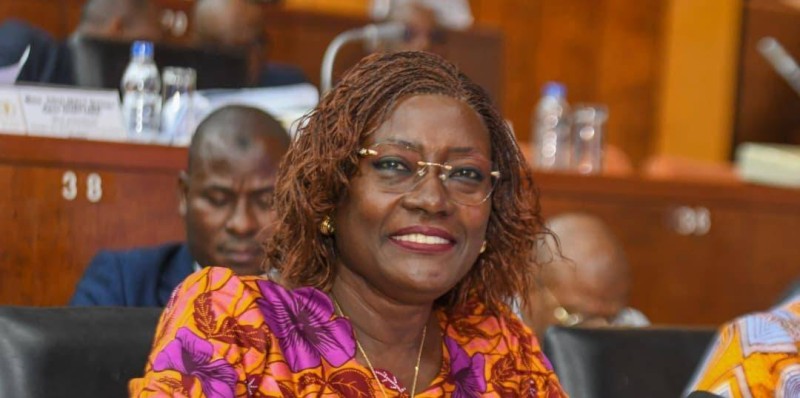 La ministre de l'Education naionale et de l'alphabétisation, Mariato Koné