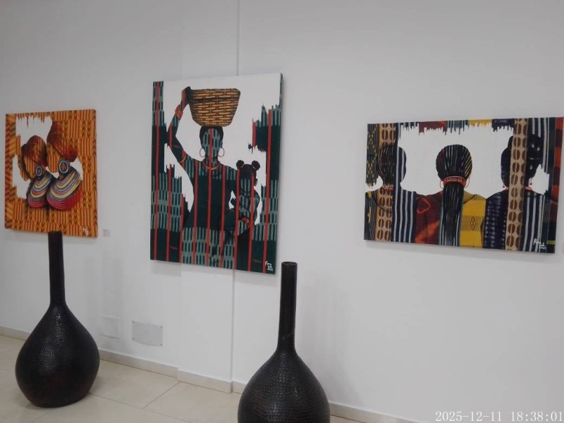 Une pièce de l'exposition