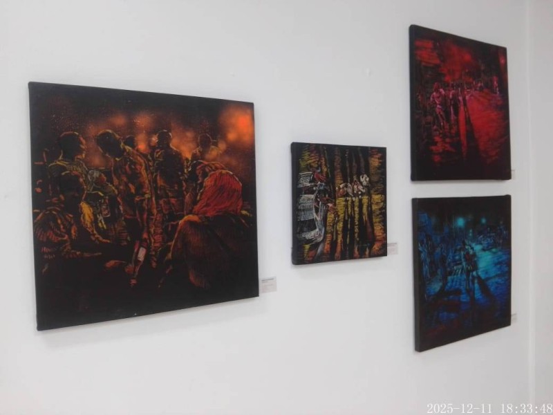 Une autre pièce de l'exposition