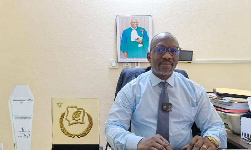Pr Doumbia Mamadou, professeur titulaire en sciences agronomiques et ingénierie biologique de l'Université Nangui Abrogoua