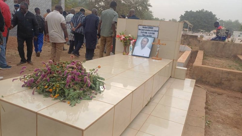 La tombe de Norbert Zongo