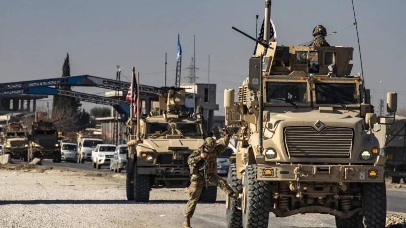  Un convoi militaire américain dans le nord-est de la Syrie, en janvier 2025 (image d'illustration). © AFP - DELIL SOULEIMAN 