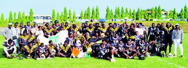 Les triples champions de Côte d'Ivoire.
