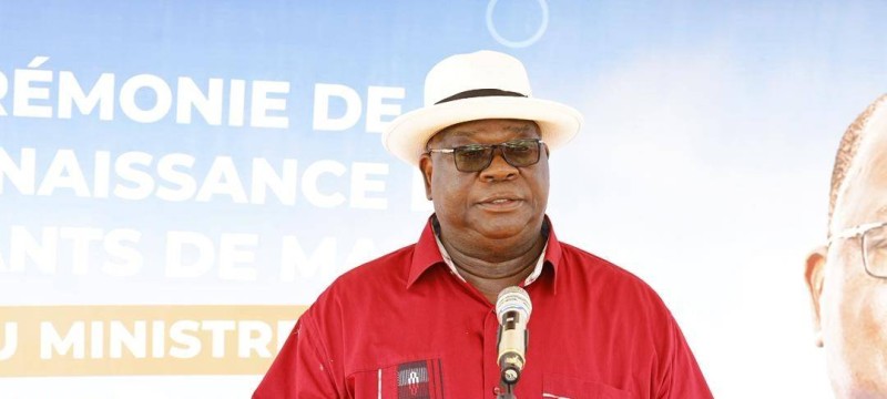 Laurent Tchagba au Lycée Amagou Victor