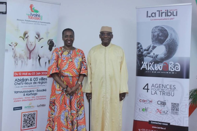 La commissaire générale, Louvel Yao N'Dri et le Pca de l'Interpru, Gal Gaoussou Soumahoro, placent la foire au cœur de la politique nationale (DR)