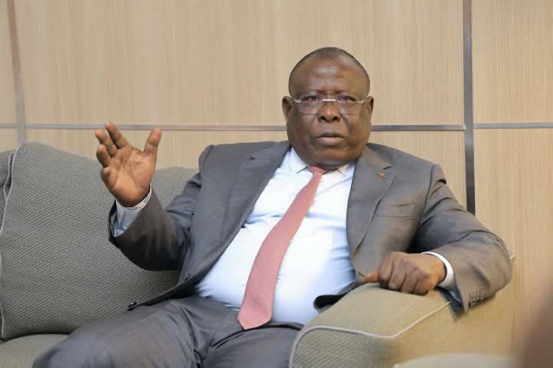 Le candidat Ibrahima Cissé Bacongo.