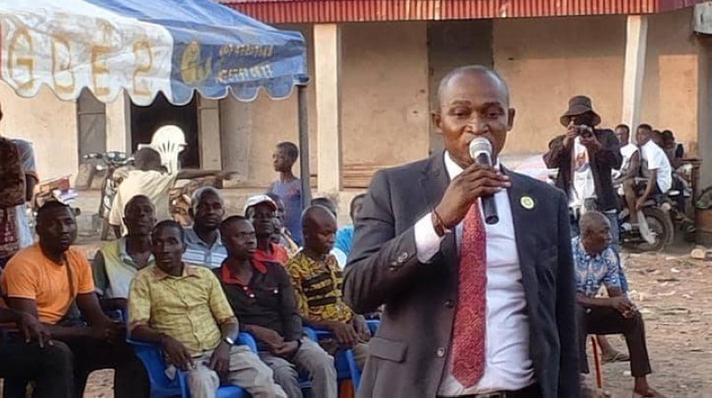 Karim Traoré, candidat indépendant. 