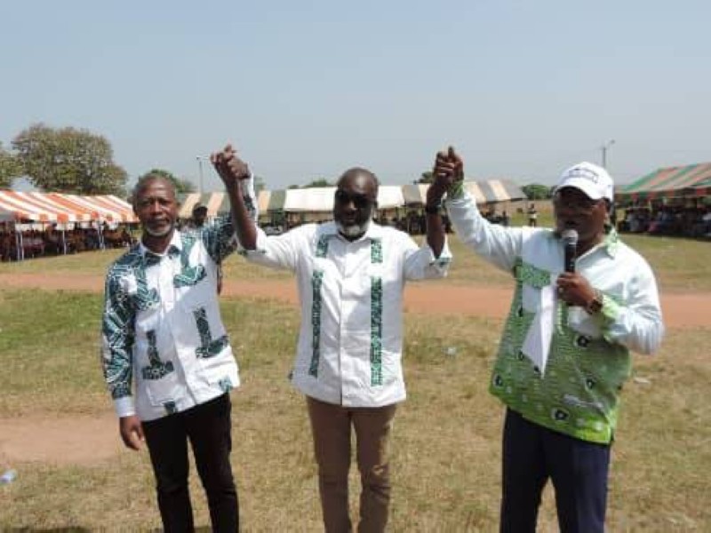 Richard Kouadio Azagoh et son colistier Lazare Yao sont confiants. 