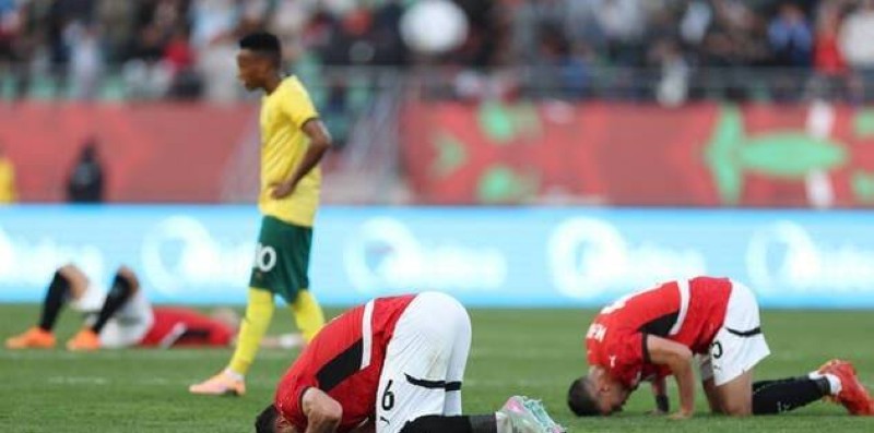Les Egyptiens ont tenu jusqu'au bout leur avantage d'un but contre l'Afrique du Sud, vendredi 26 décembre 2025. |