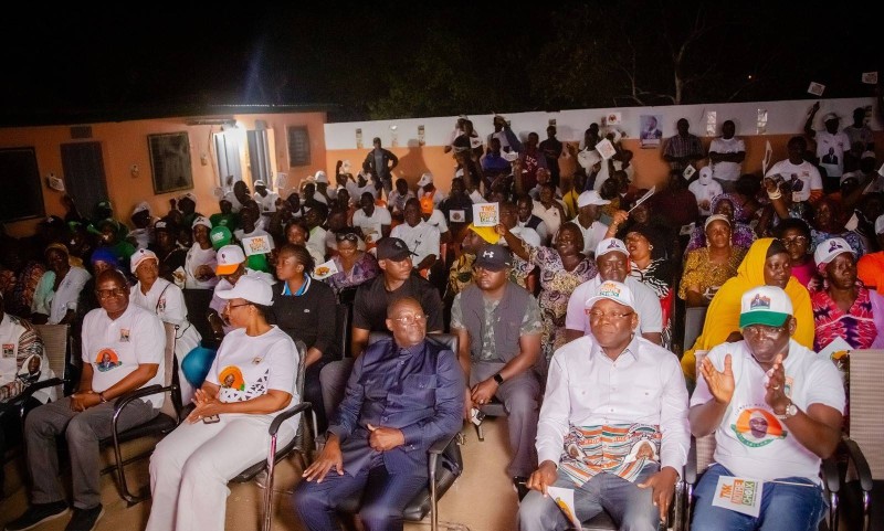Le Vice-président Tiémoko Meyliet Koné à la nuit électorale