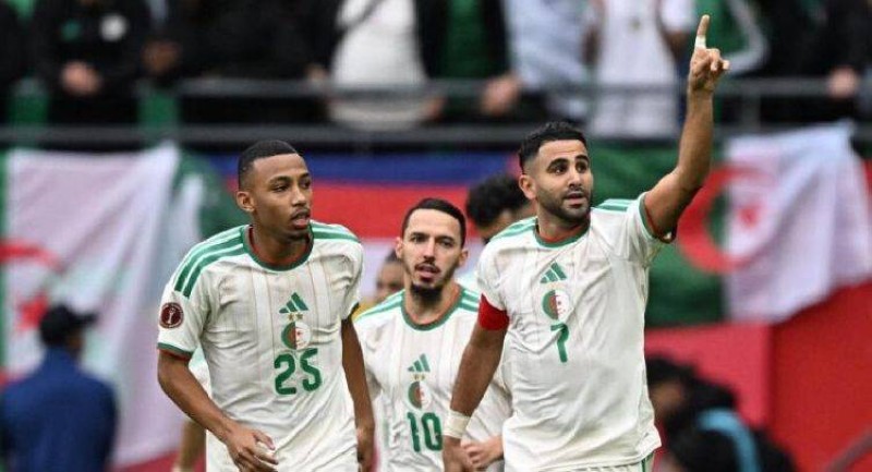 L'équipe d'Algérie