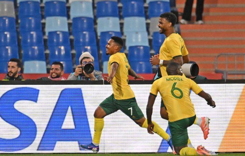 Le match Afrique du Sud - Zimbabwé
