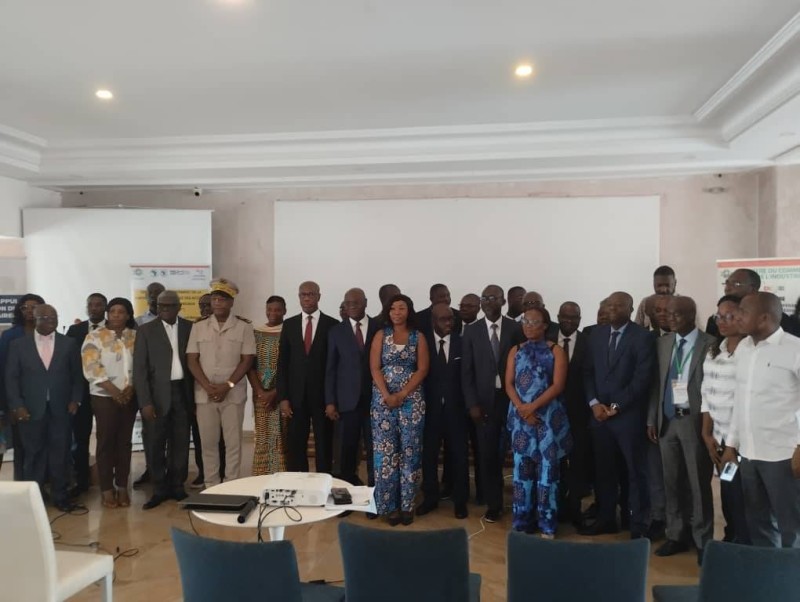 Plusieurs acteurs du secteur du commerce extérieur ont pris part au lancement officiel de la plateforme numérique Comexmap. (Ph: Dr)