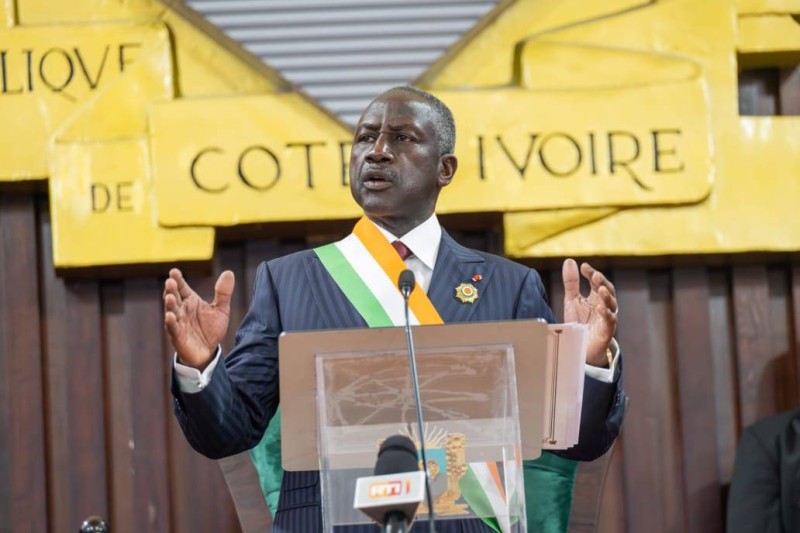 Adama Bictogo, président de l'Assemblée nationale. (Ph: Dr)