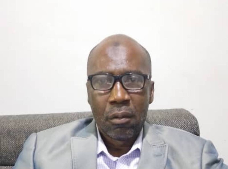 Le président de l'UHR, Valy Touré