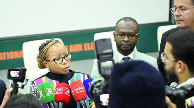 Rima Touré Hadja, Directrice de la communication du ministère en charge des sports et Commissaire  général de la Fan Zone