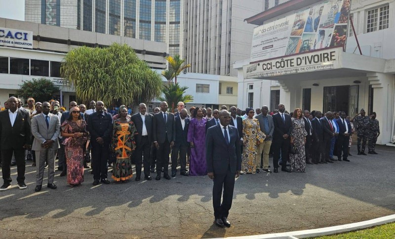 Cette rencontre a rassemblé des élus consulaires, du personnel administratif, ainsi que des élèves de l’École pratique de commerce et d’industrie. (Ph: Dr)