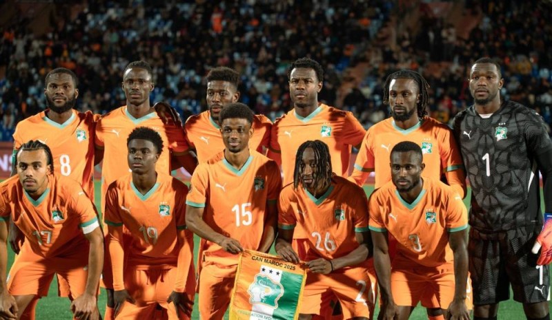 L'équipe nationale de Côte d'Ivoire, les Eléphants