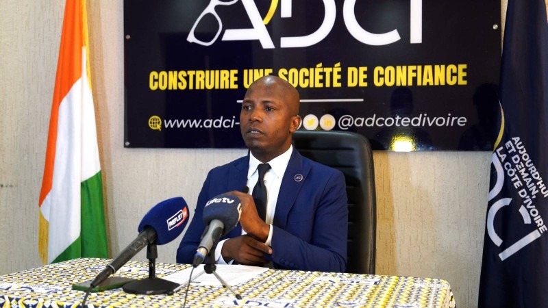 Le secrétaire exécutif du Mouvement politique Aujourd’hui et Demain, la Côte d’Ivoire (Adci), Roger Youan. (Ph: Dr)