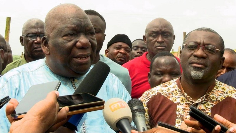 Issiaka Sawadogo, rassure les populations quant au ravitaillement du marché ivoirien en bétail. (DR)