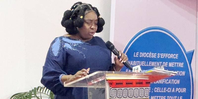 Marie Laure Abotcha Boni, économe diocésaine. (Ph: Dr)