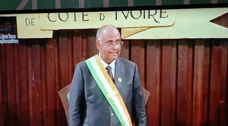 C'est fait , Honorable Patrick ACHI, désormais Président de l'Assemblée nationale de la Côte d'Ivoire . 
Félicitations Adjou Ale .