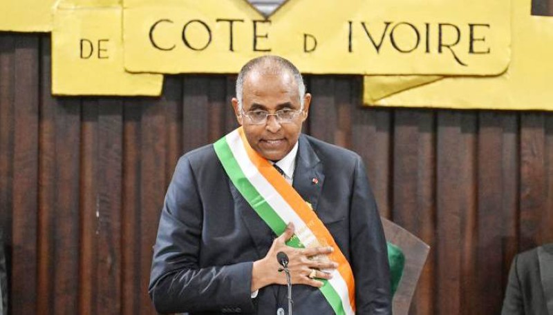 Jérôme Patrick Achi, nouveau président de l'Assemblée nationale de Côte d'Ivoire.